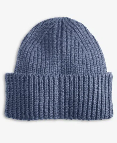 Ugg Chunky Rib Beanie In Blue