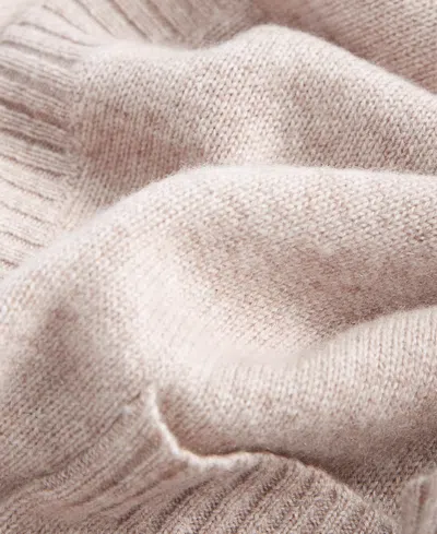 Charter Club Womens Cashmere Sleeveless Crewneck Sweater Cashmere Cocoon Cardigan Macys Exclusive In Neutral