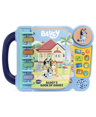 Bluey Vtech 's Book Of Games Toy In Blue