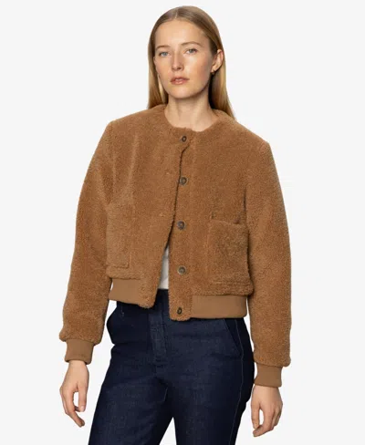 Sanctuary Teddy Cardigan In Brown