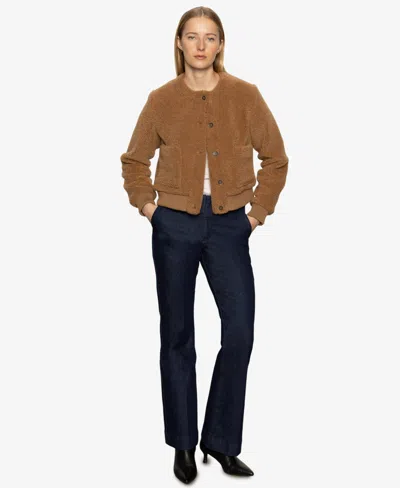 Sanctuary Teddy Cardigan In Brown