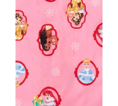Disney Princess Ame Girls Toddler 2t-4t 2-piece  Printed Top And Pants Pajama Set In Pink