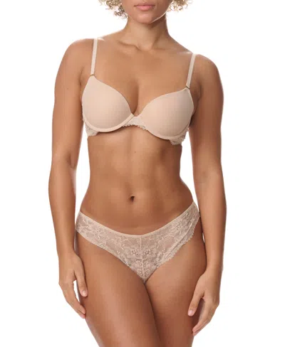 Ralph Lauren Medium Coverage T-shirt Demi Bra In Neutral