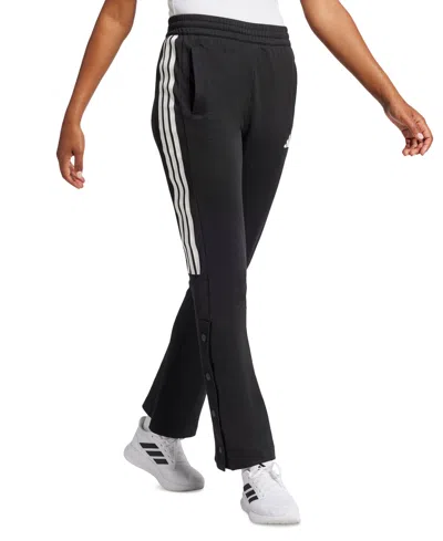 Adidas Originals Women's Iconic 3-stripes Track Pants In Black