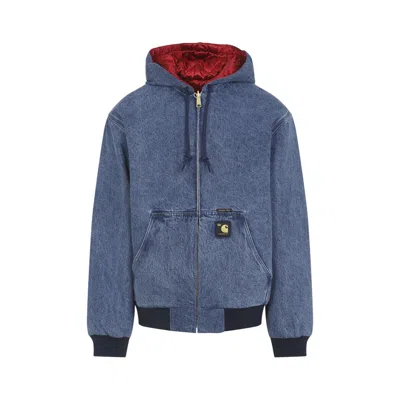 Carhartt 50 Years Anniversary Og Active Jacket Denim Jackets Blue In Blue