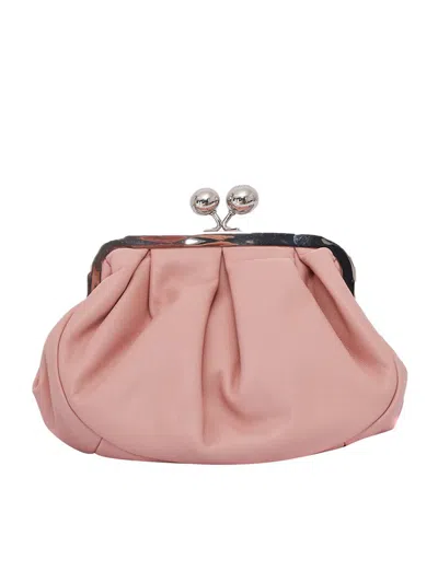 Weekend Max Mara Hand Held Bag. In Pink