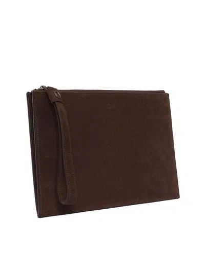 Claudio Orciani Wallets In Brown