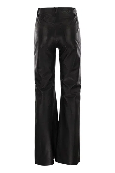 Dondup Five-pocket Trousers In Black