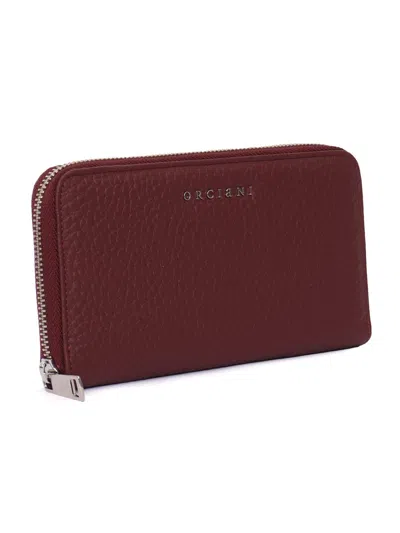 Claudio Orciani Wallets In Burgundy