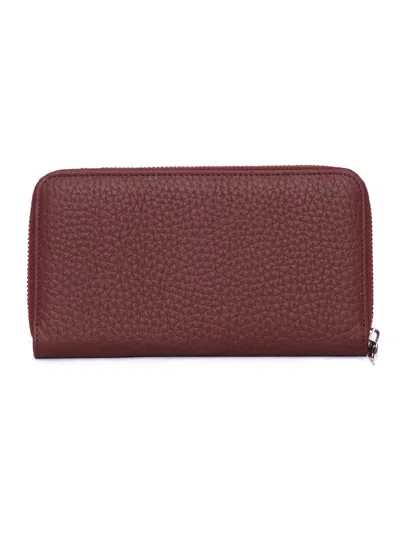 Claudio Orciani Wallets In Burgundy