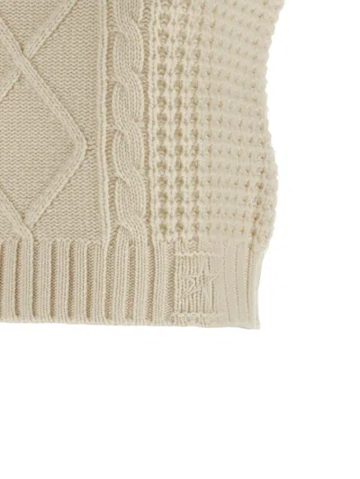 Perfect Moment 'crystal' Vest In Neutral