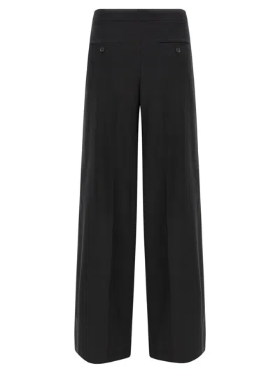 Pinko Trousers Blacks And Greys In Black