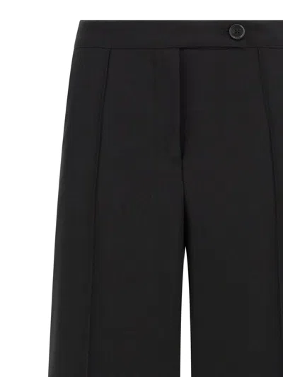 Pinko Trousers Blacks And Greys In Black