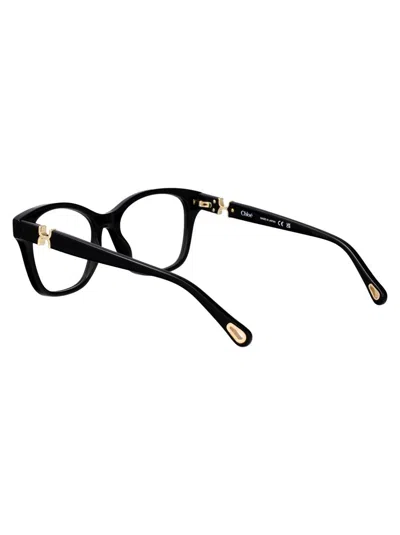 Chloé Square-frame Glasses In Black