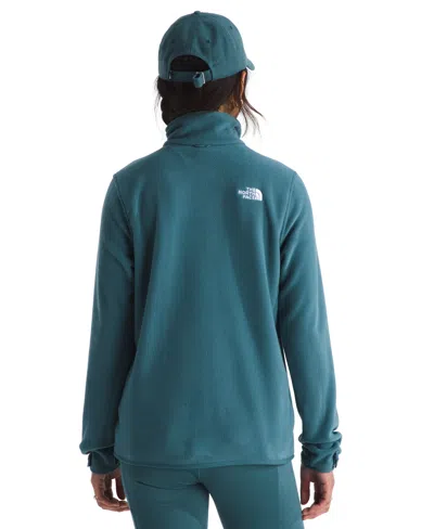 The North Face Glacier Fleece Jacket In Blue