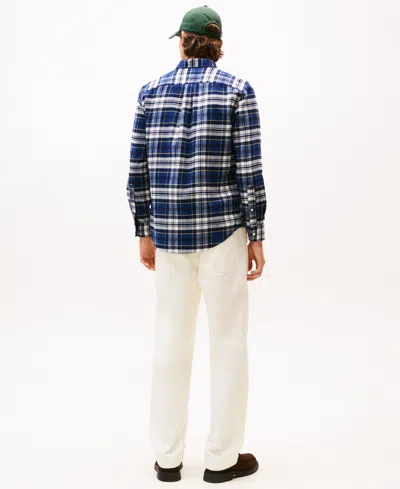 Tommy Hilfiger Men's Flannel Tartan Regular Fit Shirt In Multi