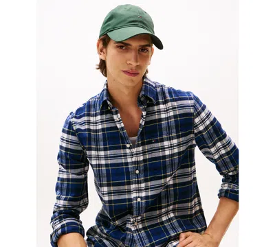 Tommy Hilfiger Men's Flannel Tartan Regular Fit Shirt In Multi