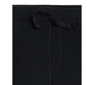 Polo Ralph Lauren Kids' Cotton Waffle Cargo Joggers In Black