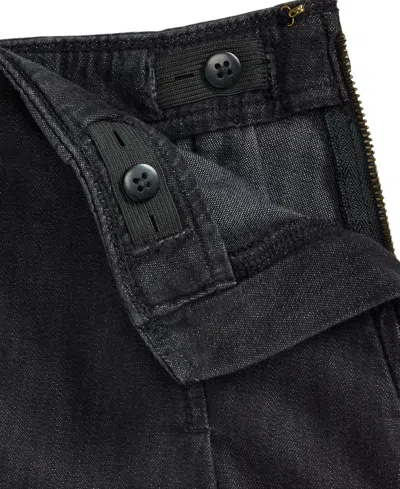 Polo Ralph Lauren Kids' Pleated Denim Skirt In Black