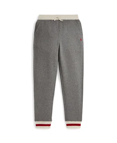 Polo Ralph Lauren Boys 8-20 Drawstring Waistband Jogger Pants In Gray