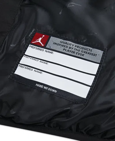 Jordan Big Kids' Essential Midweight Puffer In Black