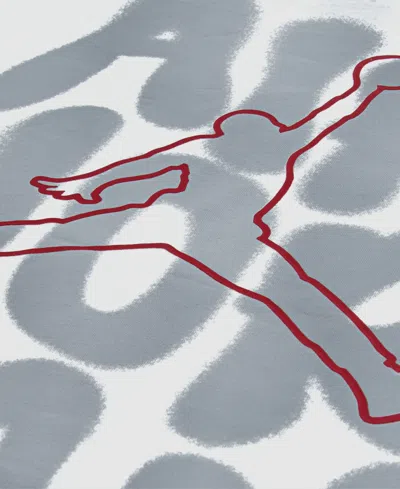 Jordan Boys 8-18 Graphic Print Crewneck T-shirt In White