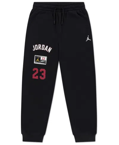 Jordan Boys 8-18 Street Champ Bold Graphic Pants In Black