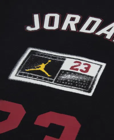 Jordan Boys 8-18 Street Champ Bold Graphic Pants In Black