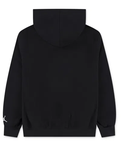 Jordan Boys 8-18 Spray Graphic Pull On Hoodie In Black