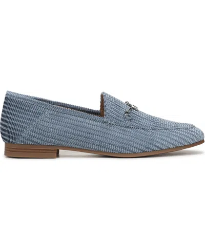 Sam & Libby Nadia Logo Bit Loafer In Blue