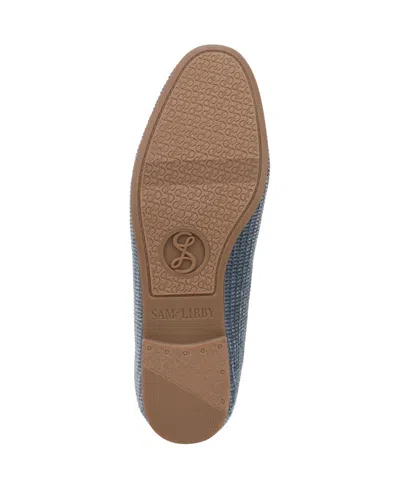 Sam & Libby Nadia Logo Bit Loafer In Blue