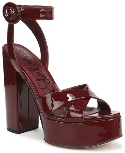 Sam Edelman Women's Savannah Sandals In Burgundy