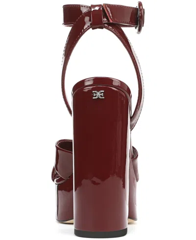 Sam Edelman Women's Savannah Sandals In Burgundy