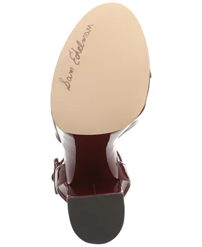 Sam Edelman Women's Savannah Sandals In Burgundy