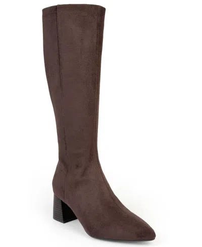 Aerosoles Women's Eliel Dress Boot In Brown