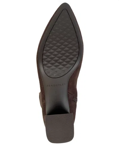 Aerosoles Women's Eliel Dress Boot In Brown