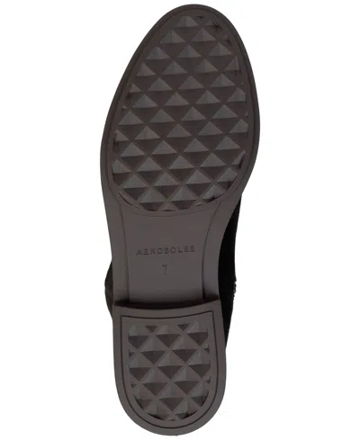 Aerosoles Women's Prue Riding Boot In Black