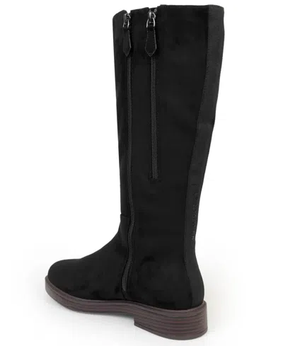 Aerosoles Women's Prue Riding Boot In Black