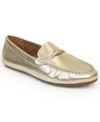 Aerosoles Women's Drita Flat In Gold