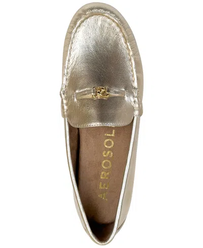 Aerosoles Women's Drita Flat In Gold