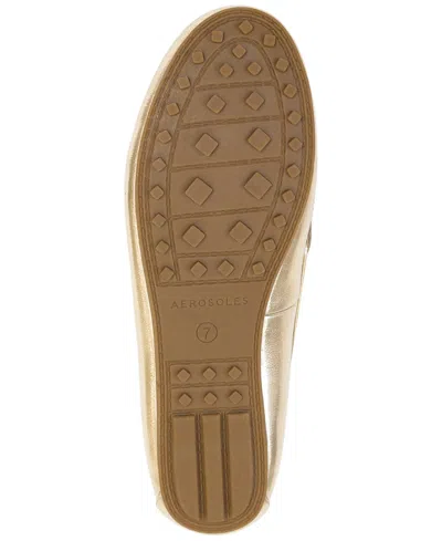 Aerosoles Women's Drita Flat In Gold