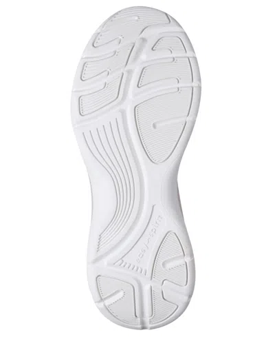 Easy Spirit Women's X Denise Austin Easypace Soeasy Knit Slip-on Sneakers In White
