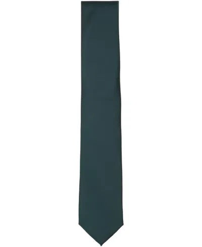 Alfani Men's Gilded Solid Slim Tie, Macy's Exclusive In Green