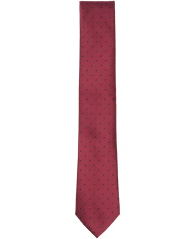 Alfani Men's Gossamer Dotted Tie, Macy's Exclusive In Pink