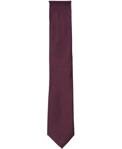 Alfani Men's Tundra Abstract Pattern Tie, Macy's Exclusive In Purple