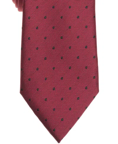 Alfani Men's Gossamer Dotted Tie, Macy's Exclusive In Pink