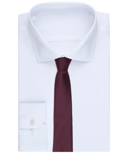 Alfani Men's Tundra Abstract Pattern Tie, Macy's Exclusive In Purple