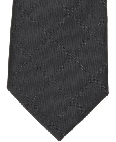 Alfani Men's Varick Grid Pattern, Macy's Exclusive In Black