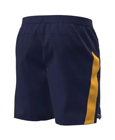 Under Armour Men's Navy Notre Dame Fighting Irish Woven Shorts In Blue