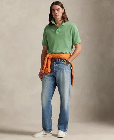 Polo Ralph Lauren The Iconic Mesh Polo Shirt In Green